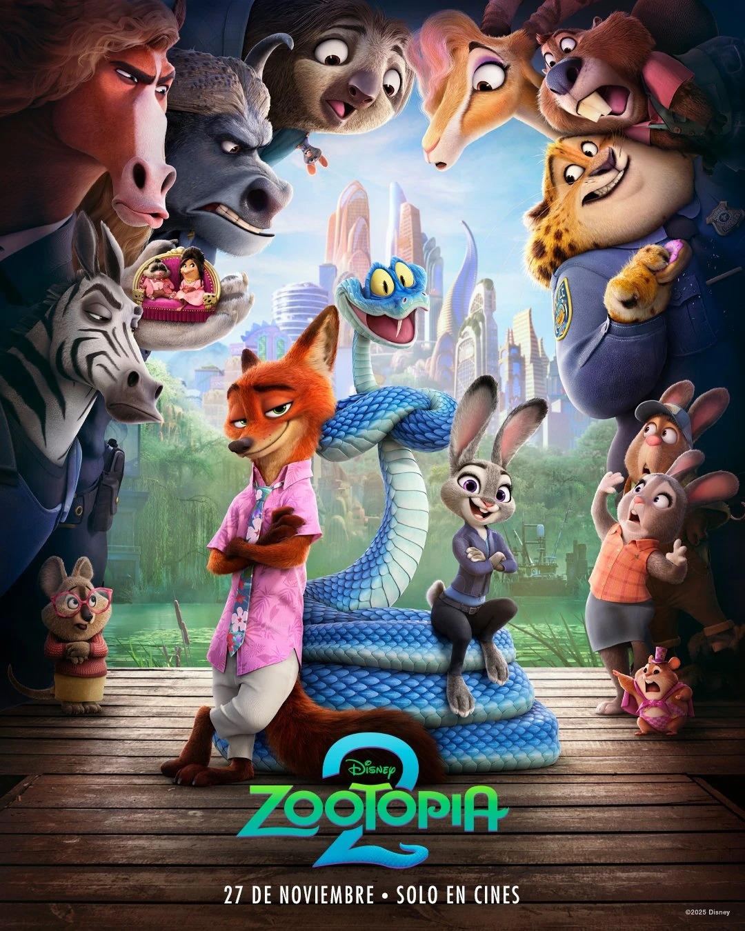 Póster de Zootopia 2